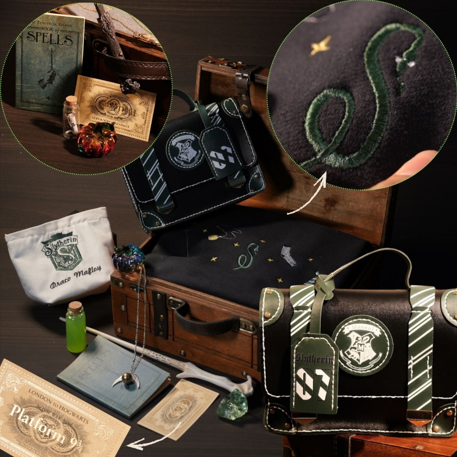 Set quà tặng phù thủy nhà rắn