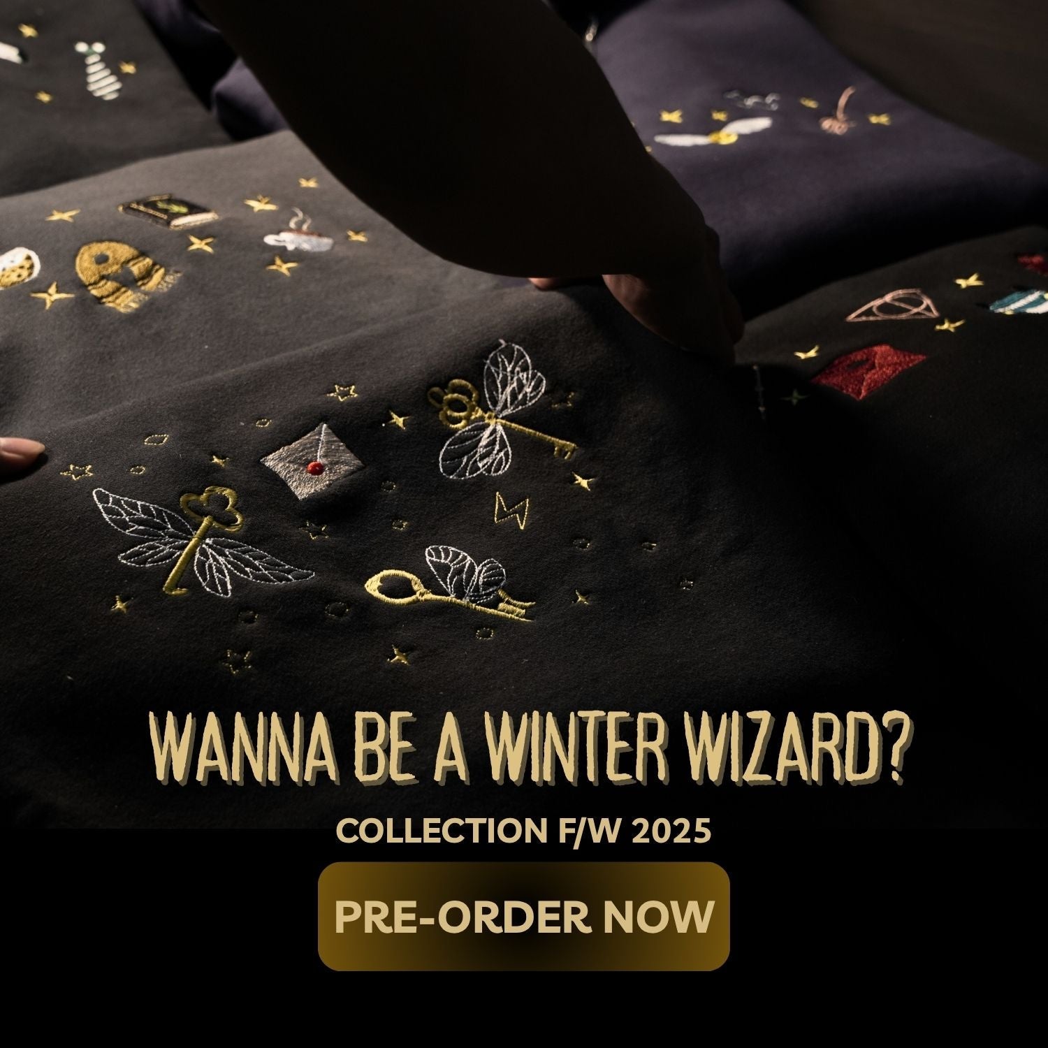 Áo phù thủy mùa đông - cổ tròn