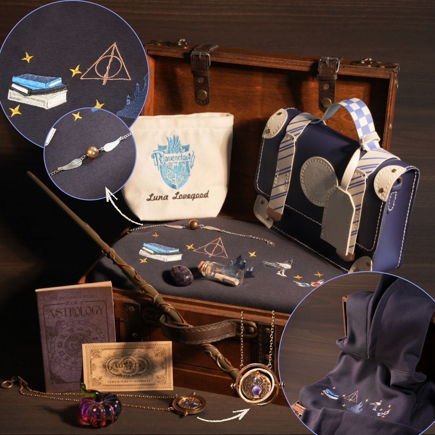 Set quà tặng phù thủy nhà chim