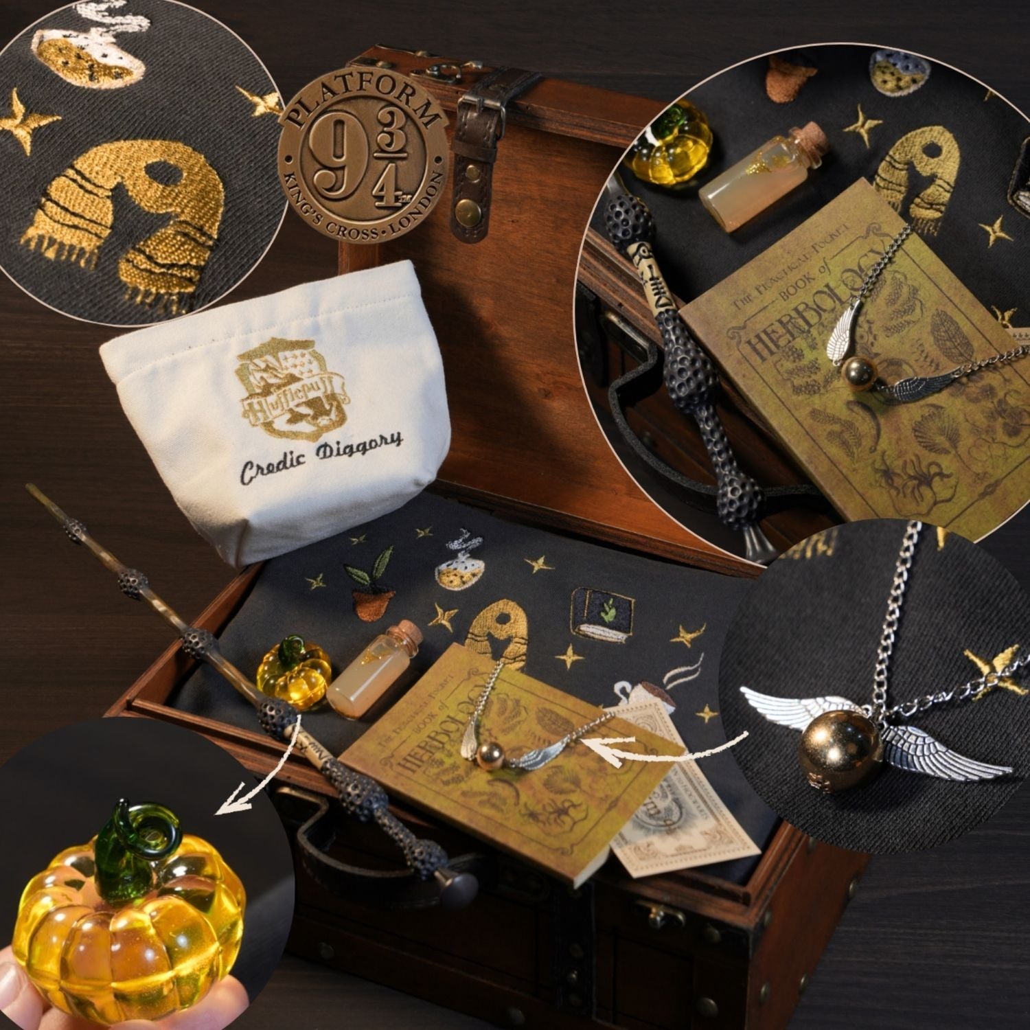 Set quà tặng phù thủy nhà lửng mật