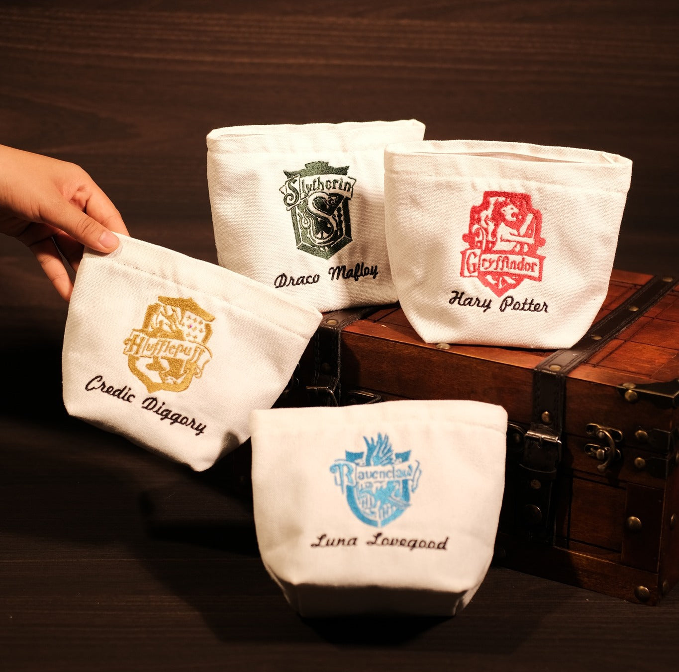 Accessories - Small magic bag embroidered with personal name