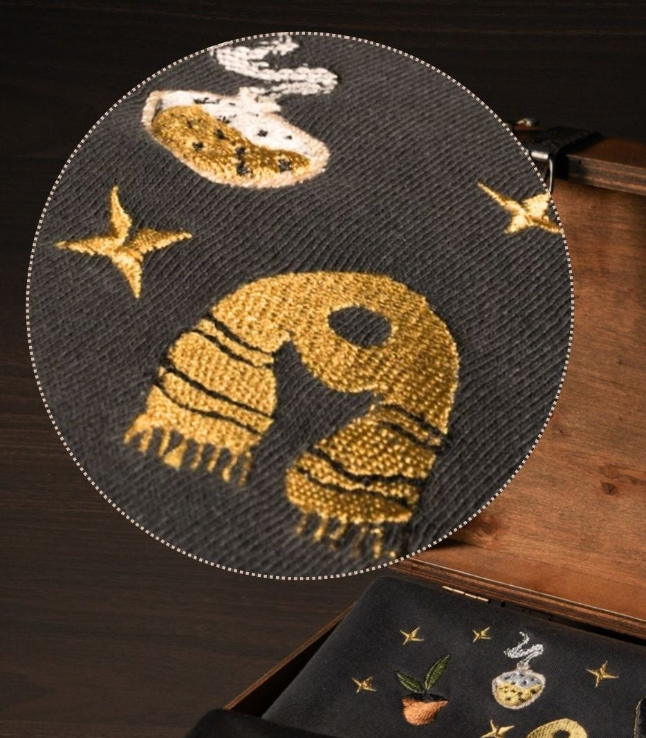 Badger House Magic Gift Set 4 Pieces (Black Sweater, Pencil Bag, Magic Pumpkin)