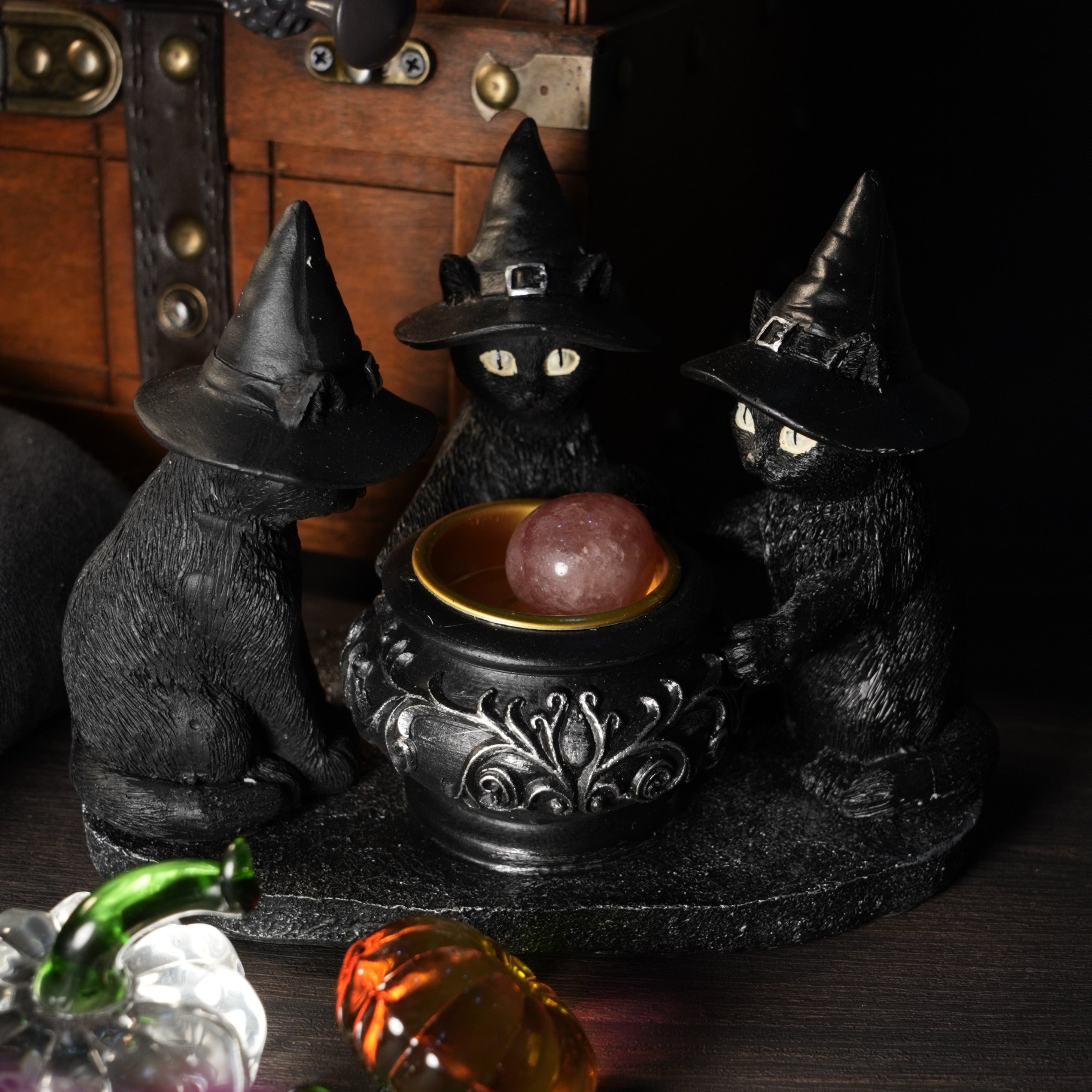 Magical themed enchanted candle holders