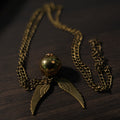 Accessories - Golden snitch necklace