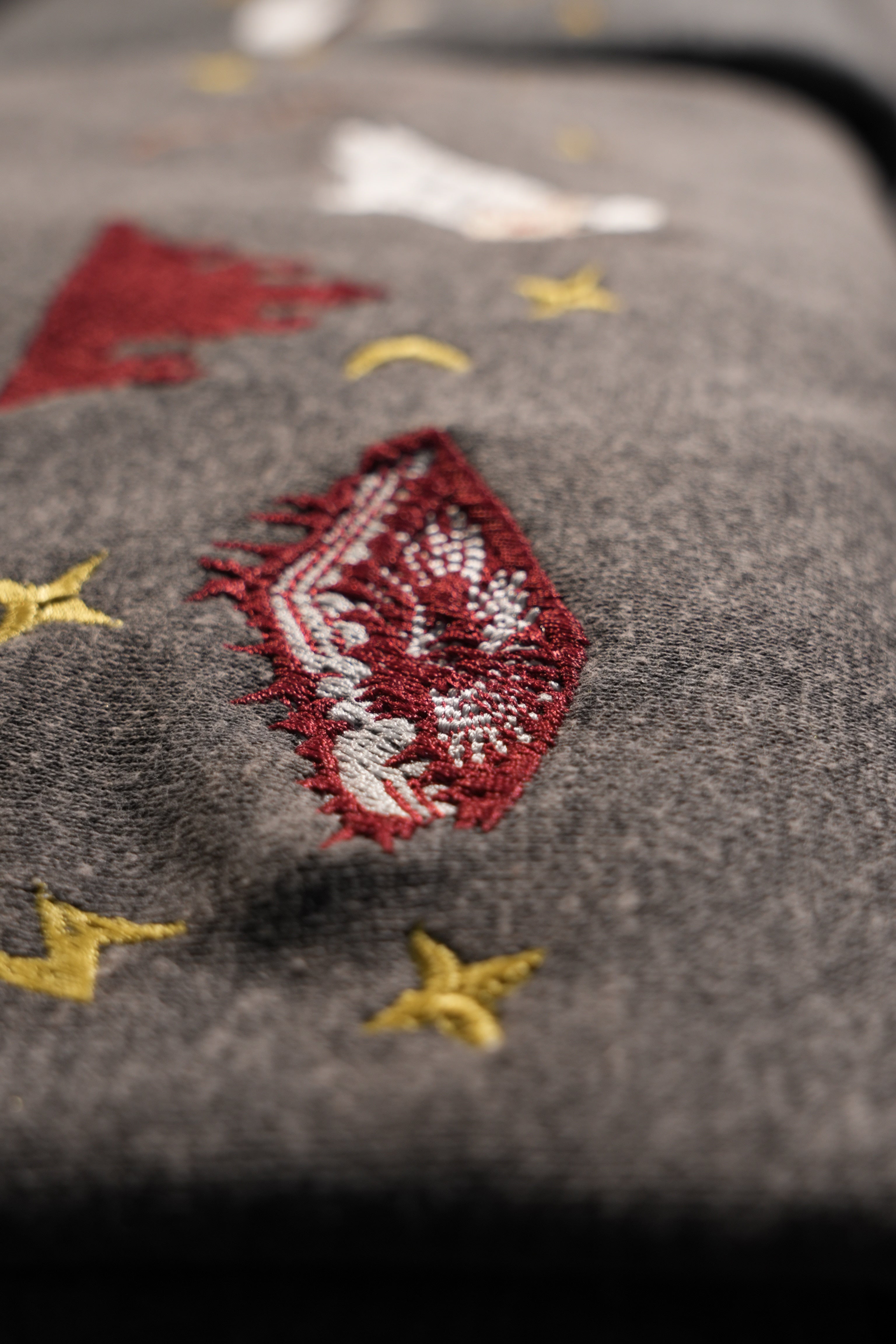 Magic Gift Set – Sweater Owl & MonsterBook 10 pieces (Gray sweater + Wand + Glass pumpkin + spell book + Mini bag)