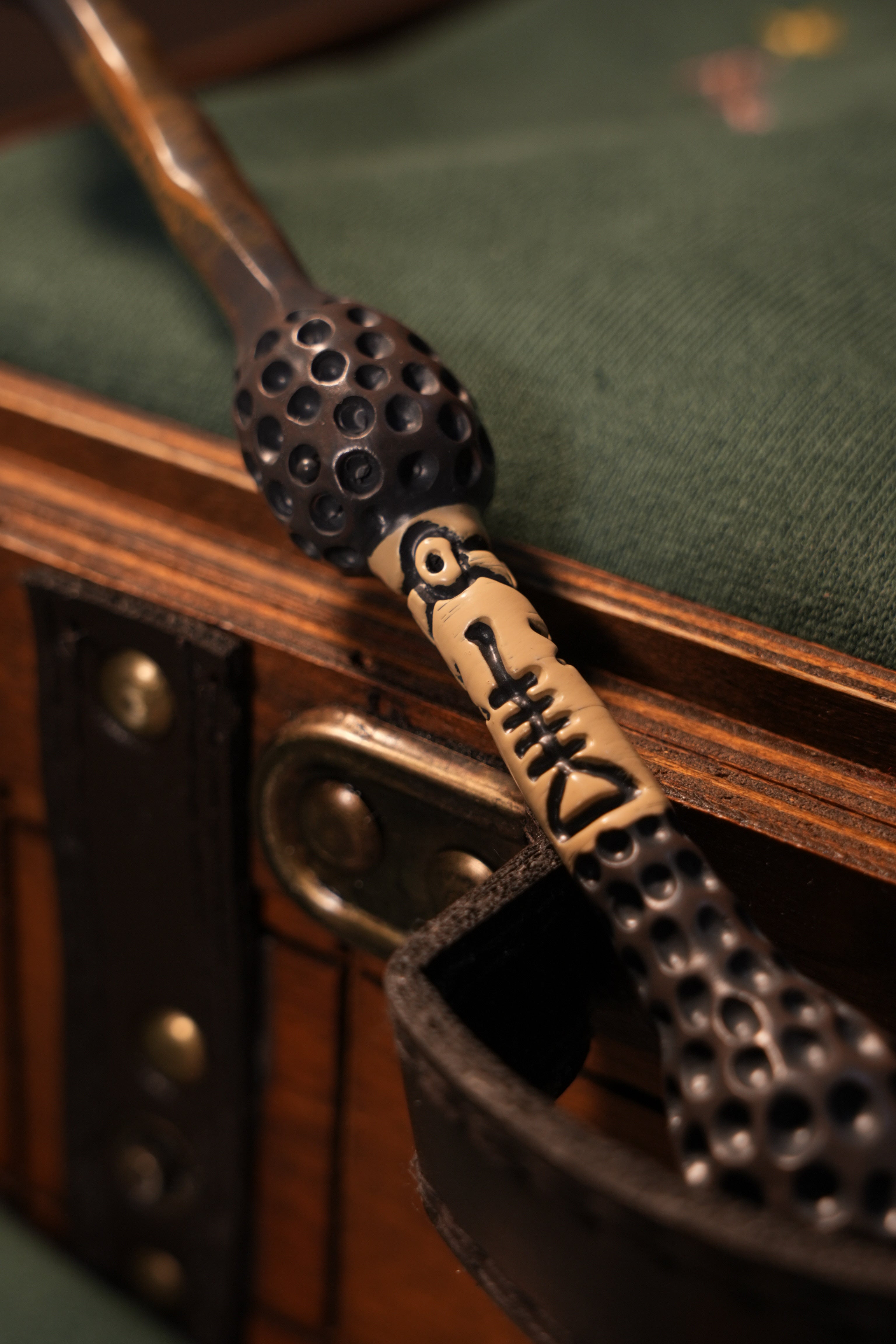 Magic Gift Set – Cauldron &amp; Hat 5 Piece (Teal Sweater, Wand, Large Pencil Bag)