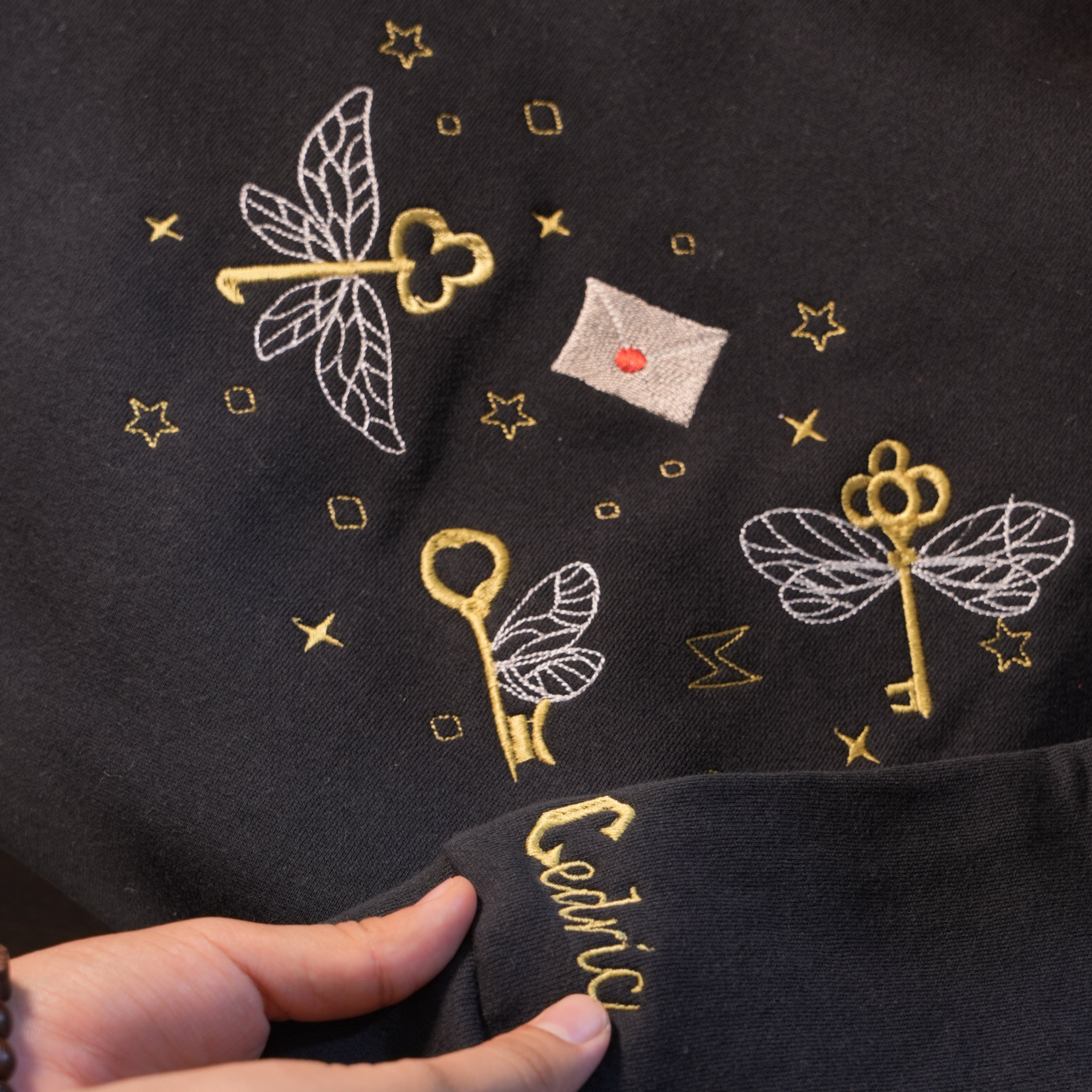 Sweater Love Letter and Wingkey SW_MG_Chillhood_Wingkey.Letterlove 100% cotton