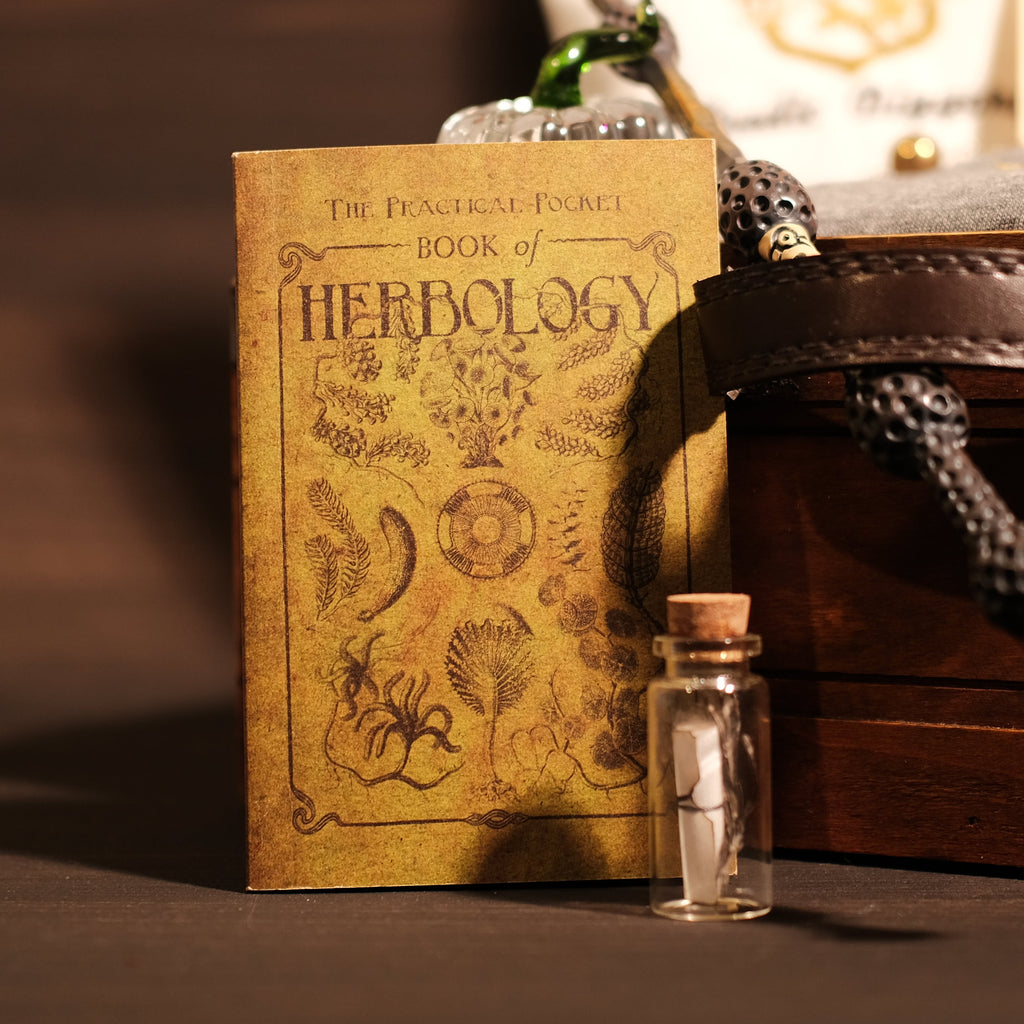 Magic Gift Set – 10-Piece Mezzanine Sweater (Gray Sweater + Wand + Glass Pumpkin + Mini Bag + Spell Book + Handbag)