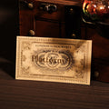 Hogwarts Gold Train Ticket