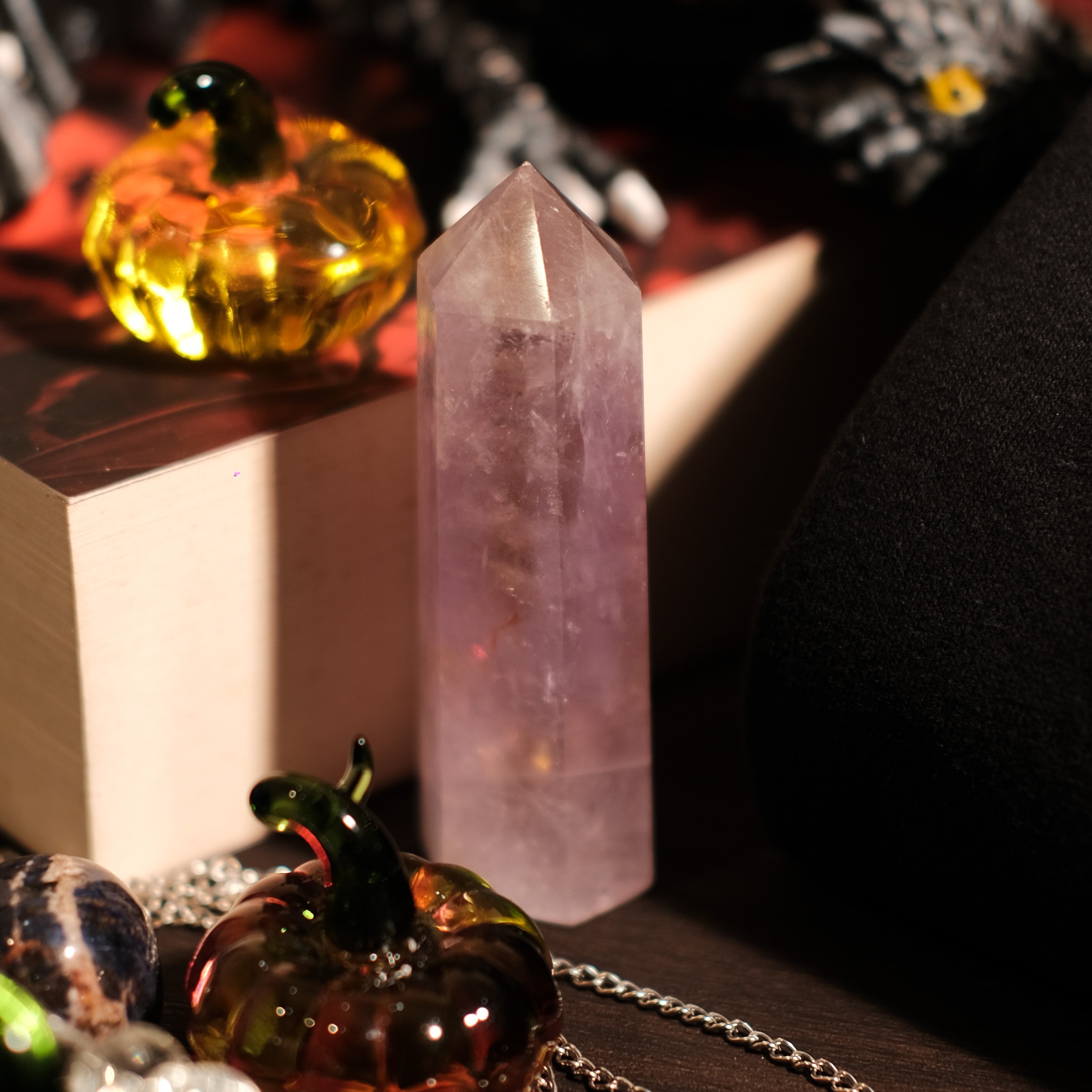 Energy stone - quartz pillar