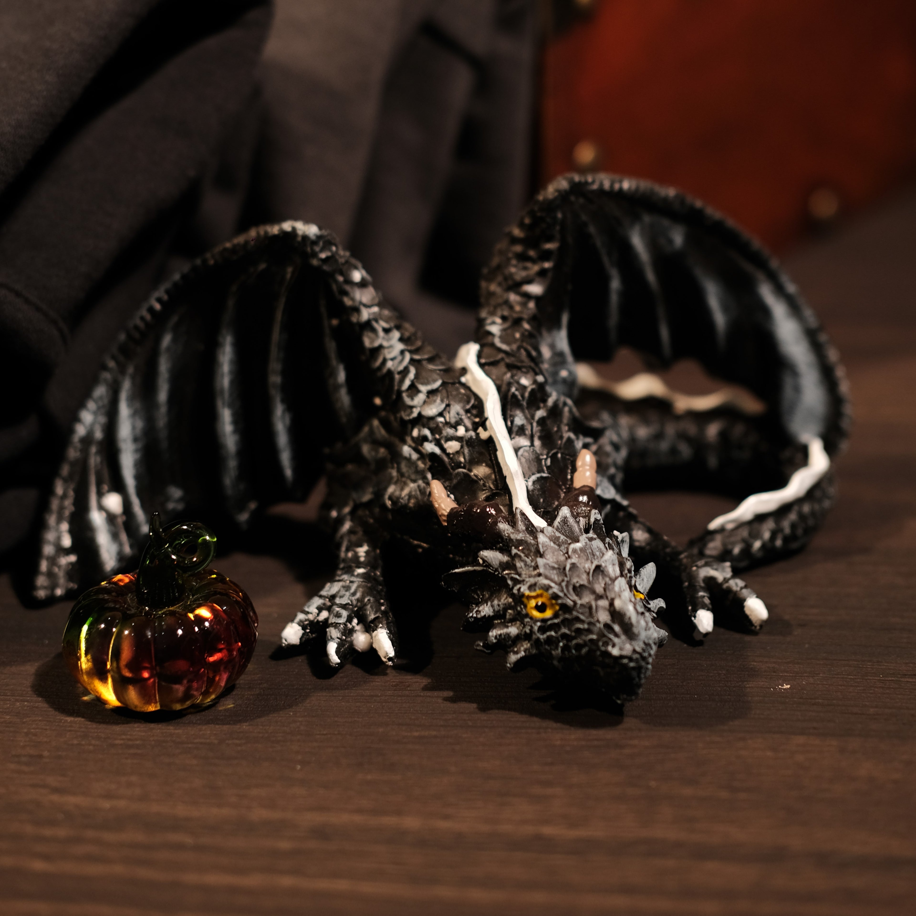 Magical Accessory - Black Dragon Paperweight