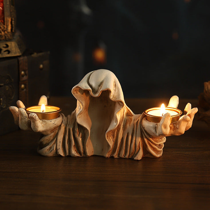 Magical themed enchanted candle holders
