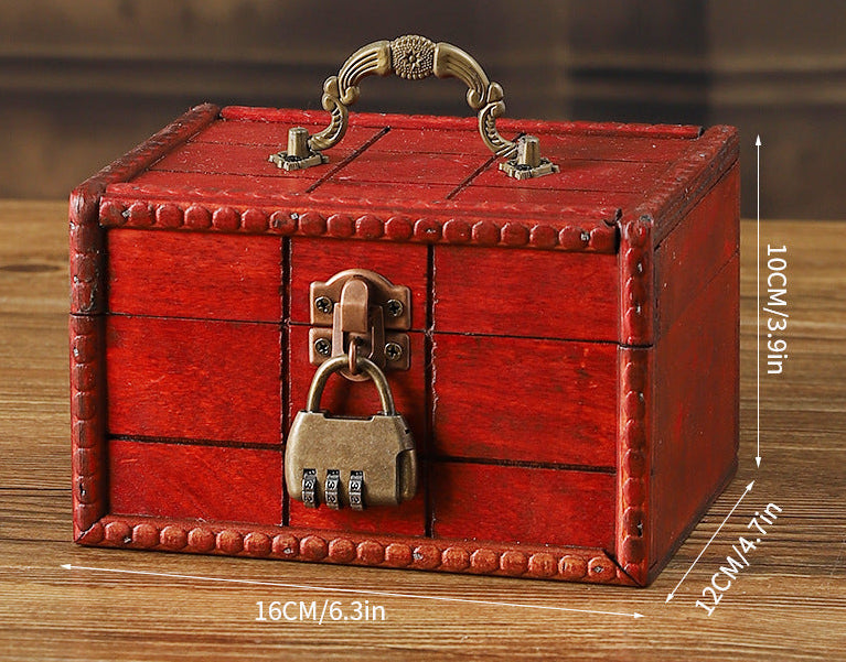 A small enchanted chest for storing crystals and jewelry.